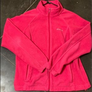 ❤️SOLD❤️ Pink Fleece Columbia Jacket